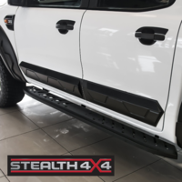 Stealth Ford Ranger Side Step Running Board Pair with Brackets 2011-2021