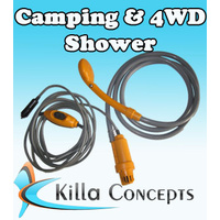 Camping Shower 12V Car Plug Powered Suits 4WD Portable
