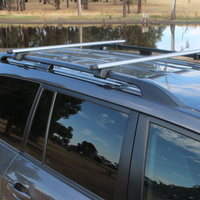 Roof Rack Rail and Cross Bars Set fits Toyota LandCruiser Prado 120 Series