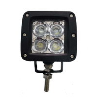 STEALTH 3 inch LED Work Light 20W CREE Flood Beam 4 x Colour Lenses 4X4 Camping